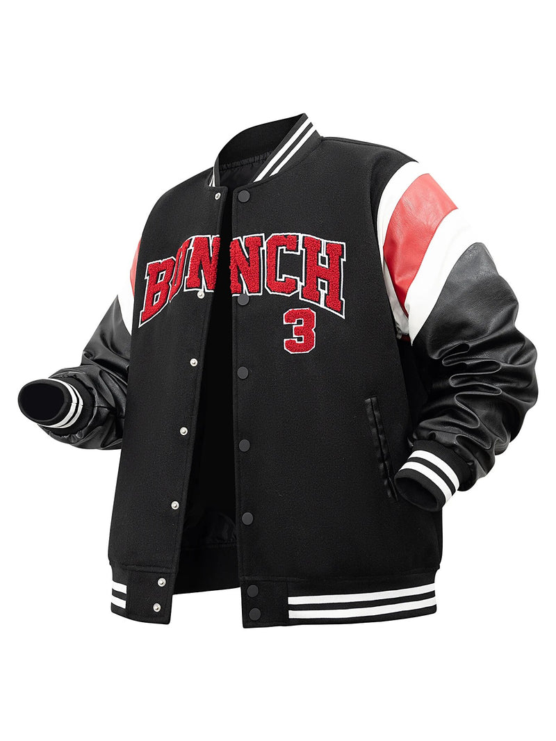 UNISEX VARSITY DERİ CEKET