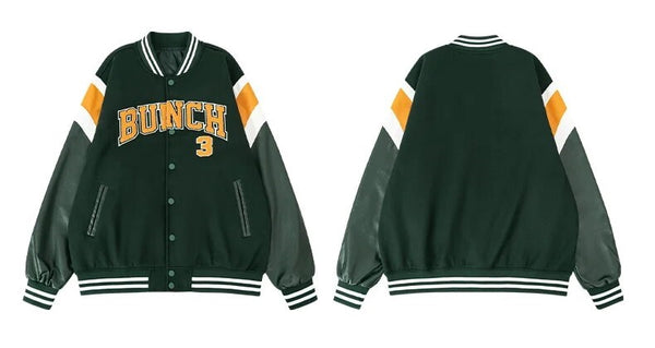 UNISEX VARSITY DERİ CEKET